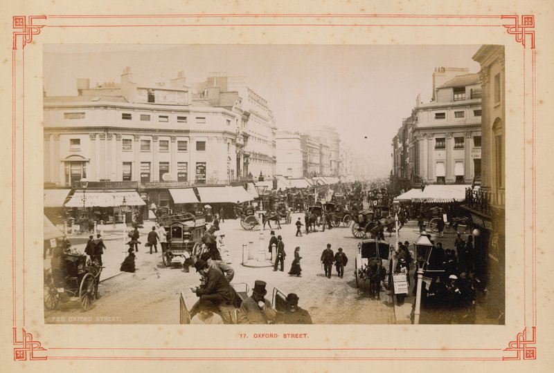 Oxford Street, Regent Circus, London alkotó: English Photographer