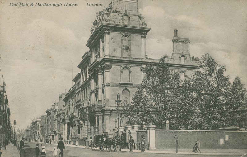 Pall Mall és Marlborough House alkotó: English Photographer