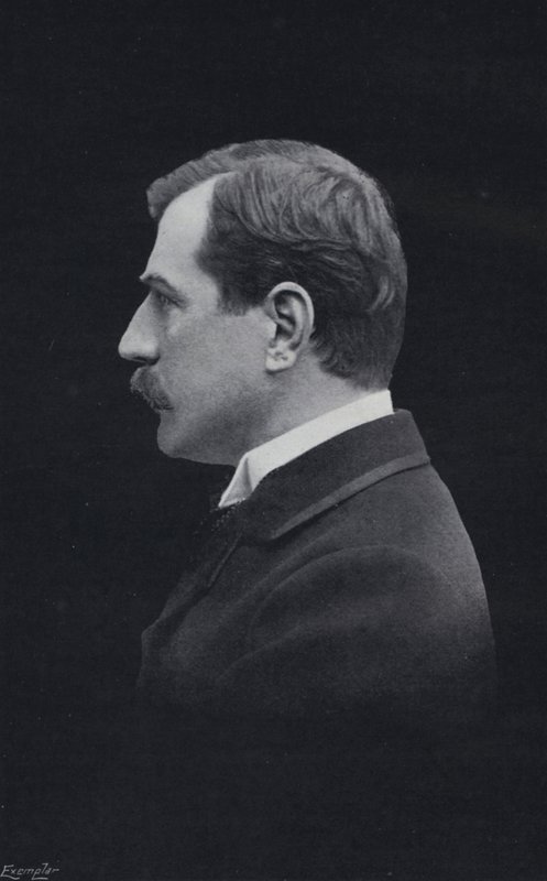 Paul Bourget, a Francia Akadémiáról (f/w fotó) alkotó: English Photographer