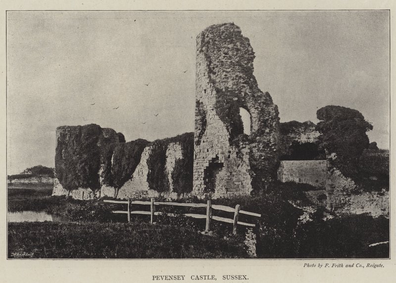 Pevensey kastély, Sussex alkotó: English Photographer