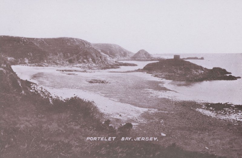 Portelet Bay, Jersey (f/w fotó) alkotó: English Photographer