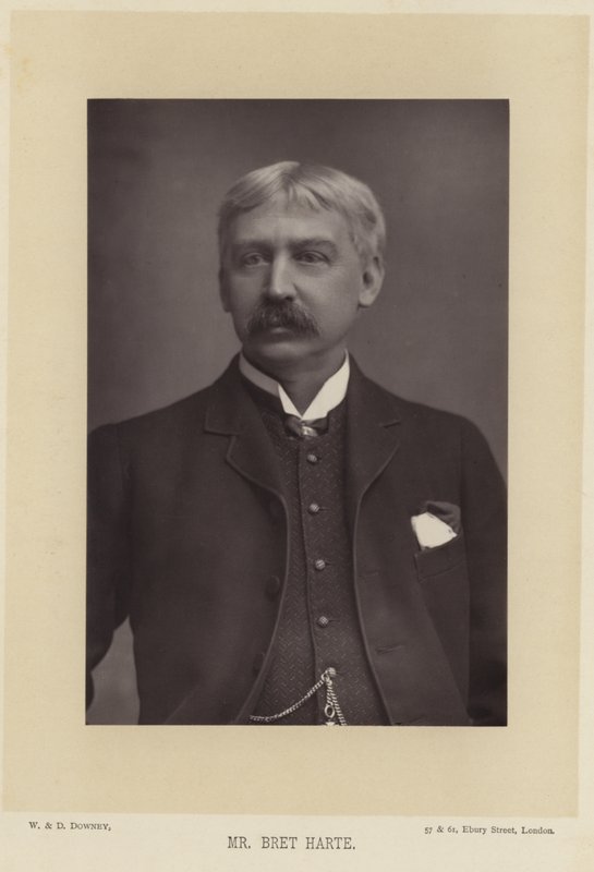 Bret Harte portréja alkotó: English Photographer