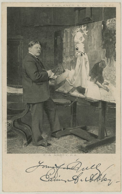 Edwin Austin Abbey portréja alkotó: English Photographer