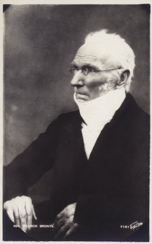 Patrick Bronte tiszteletes portréja alkotó: English Photographer