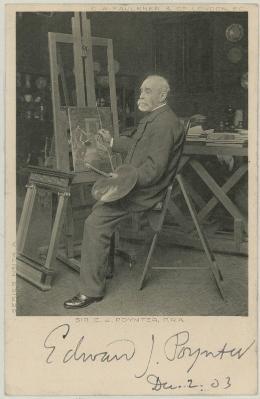 Sir Edward J Poynter portréja alkotó: English Photographer