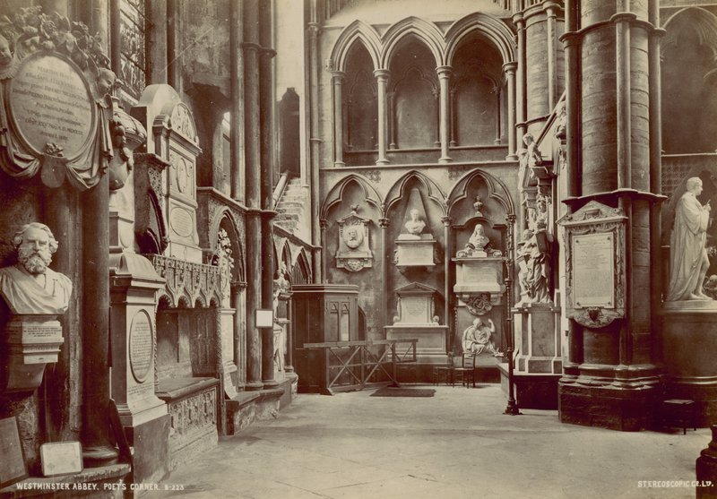 A Westminster Abbey képeslapja alkotó: English Photographer