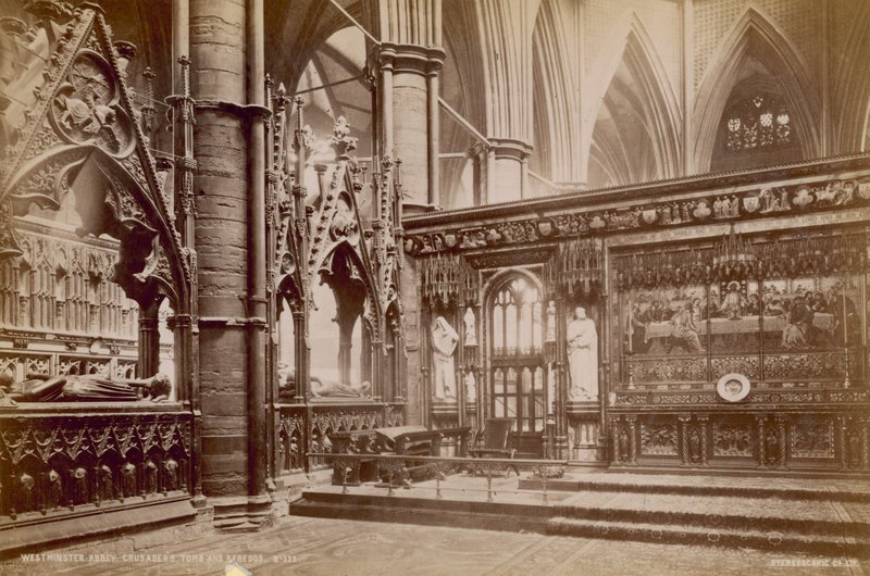 A Westminster Abbey képeslapja alkotó: English Photographer
