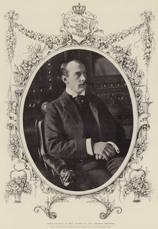 Adolphus Teck hercege, Lady Margaret Grosvenor alkotó: English Photographer