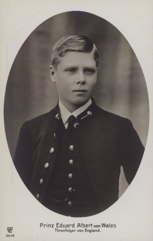 Edward Albert walesi herceg (fekete-fehér fotó) alkotó: English Photographer