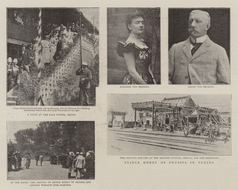 Henrik porosz herceg Pekingben alkotó: English Photographer