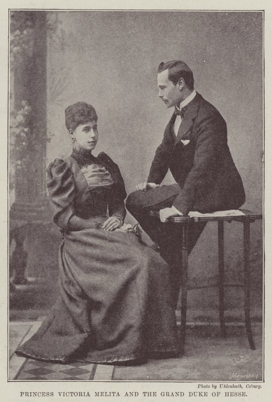 Viktória Melita hercegnő és Hesse nagyhercege alkotó: English Photographer
