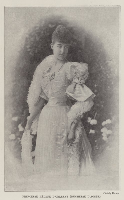 Helene orléansi hercegnő (Aosta hercegné) alkotó: English Photographer