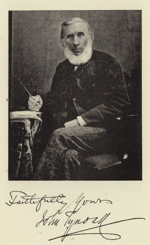 John Tyndall professzor, PhD, LLD, DCL, FRS, undc alkotó: English Photographer