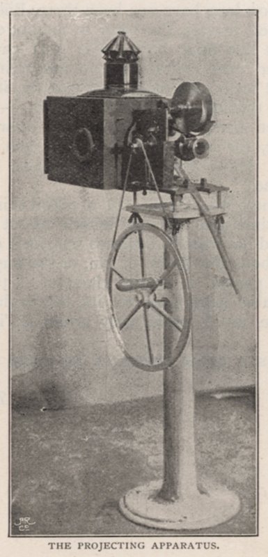 R W Paul, a Kinetoscope feltalálója által használt vetítőkészülék alkotó: English Photographer