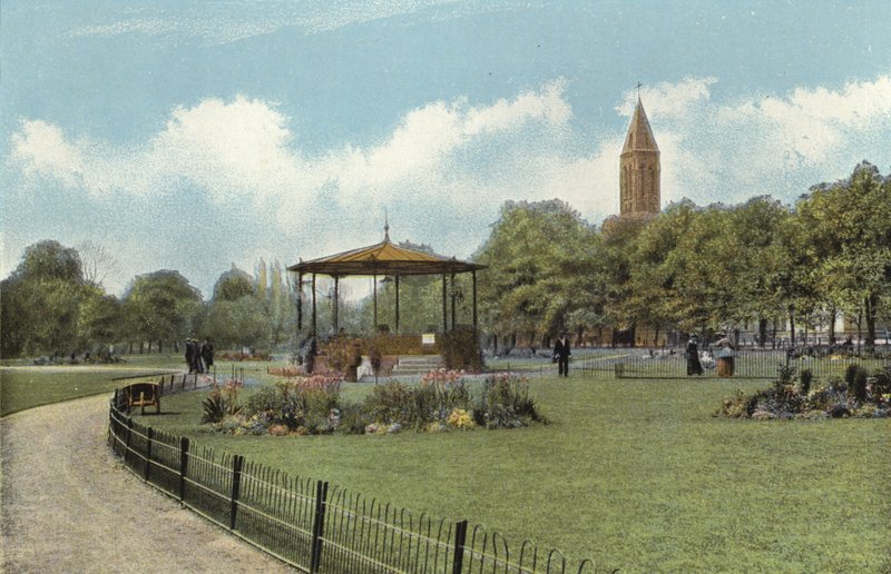 Pump Room Gardens, Leamington alkotó: English Photographer