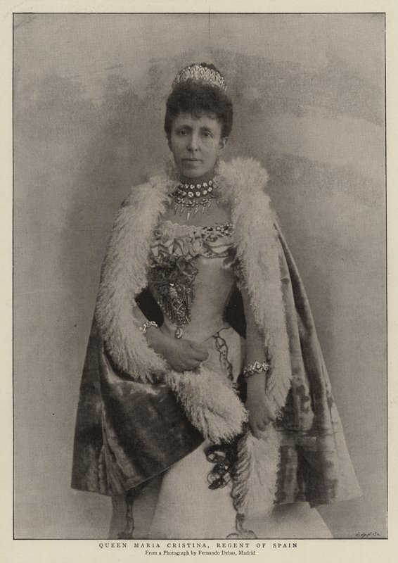 Maria Cristina királynő, Spanyolország régense alkotó: English Photographer