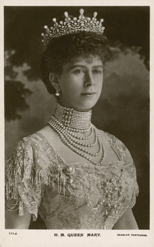 Mária királynő, V. György király hitvese (f/w fotó) alkotó: English Photographer
