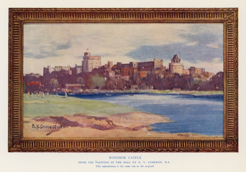 Mária királynő babaháza: Windsor Castle (színes fotó) alkotó: English Photographer