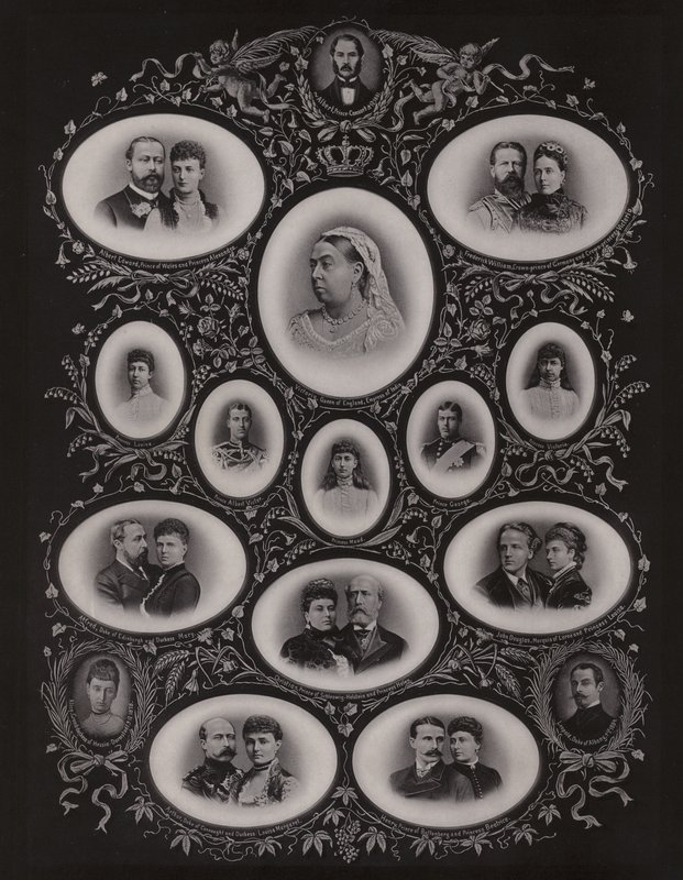 Viktória királynő és családja alkotó: English Photographer
