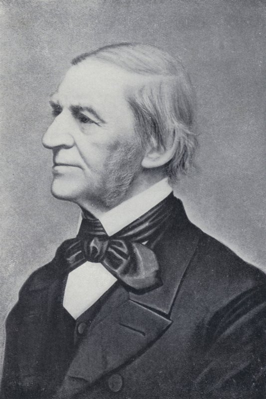 Ralph Waldo Emerson (f/w fotó) alkotó: English Photographer