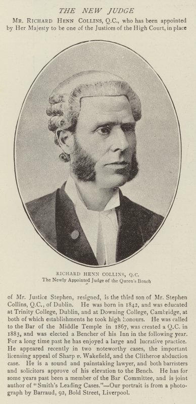 Richard Henn Collins, QC alkotó: English Photographer