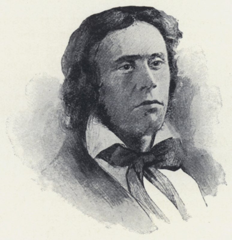 Richard Henry Dana, Jr (f/w fotó) alkotó: English Photographer