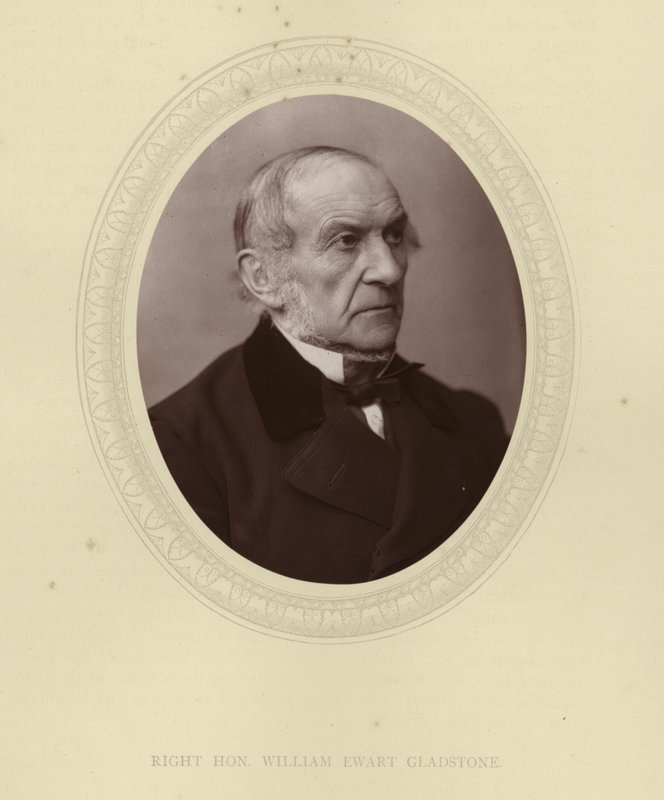 Igaz, Hon. William Ewart Gladstone alkotó: English Photographer