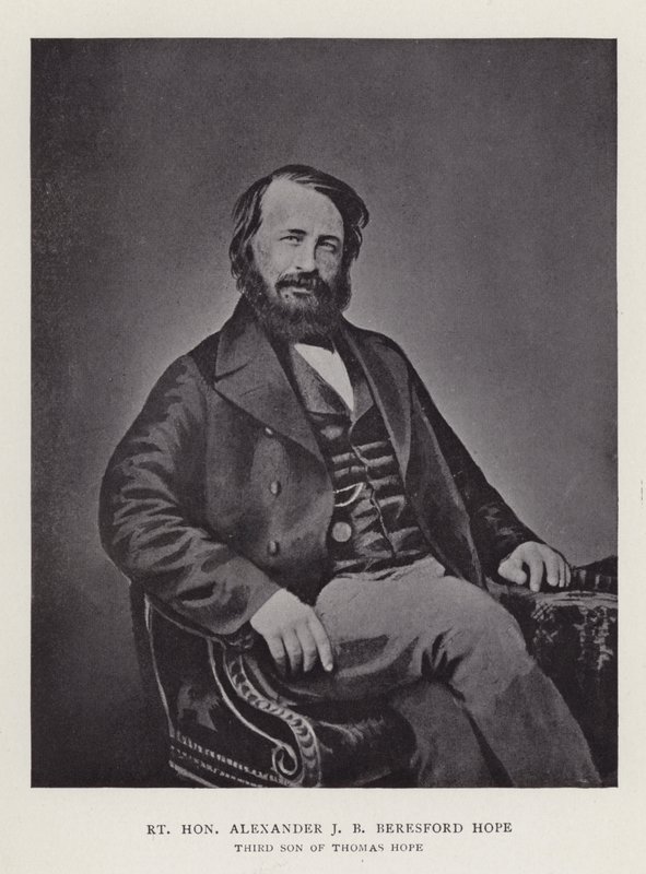 Jobb tisztelt Alexander J. B. Beresford Hope, Thomas Hope harmadik fia alkotó: English Photographer