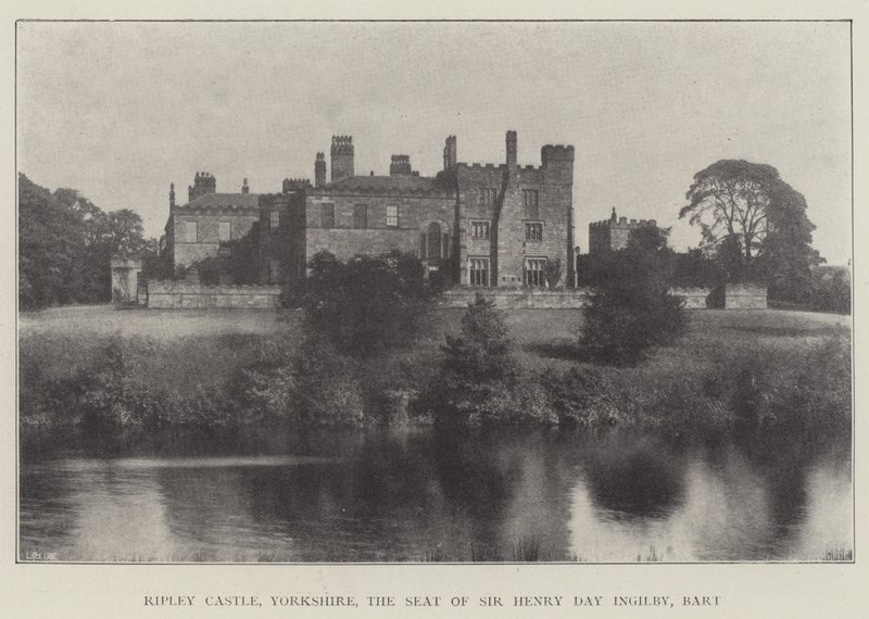 Ripley kastély, Yorkshire, Sir Henry Day székhelye, Ingilby, Baronet alkotó: English Photographer