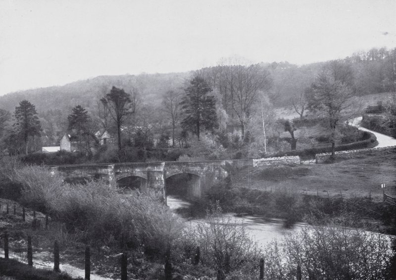 River Avon, Limpley Stoke (f/w fotó) alkotó: English Photographer