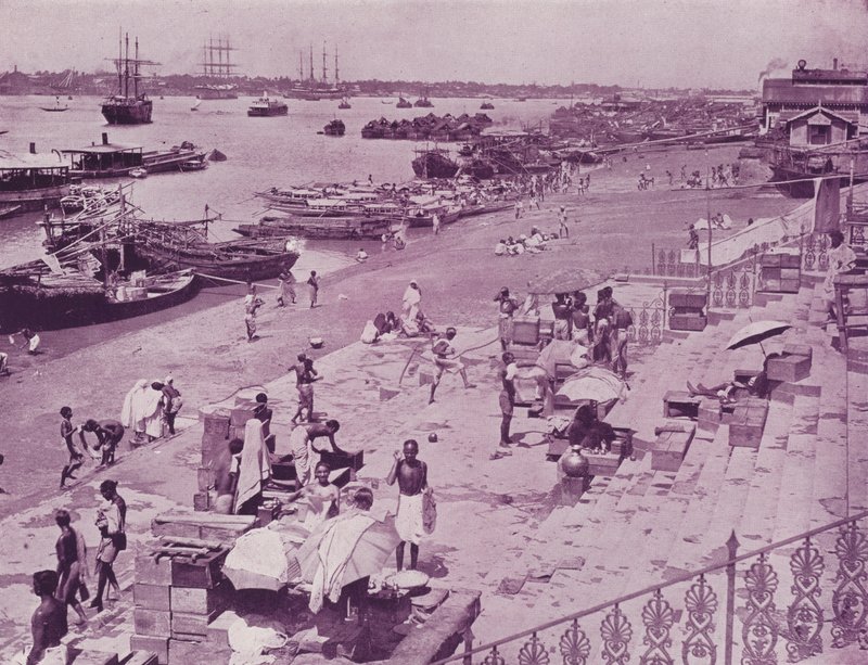 Hooghly folyó, Kalkutta alkotó: English Photographer