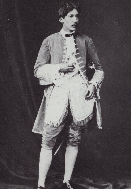 Robert Louis Stevenson (1850-1894), skót regényíró, költő és utazási író, 1870 alkotó: English Photographer