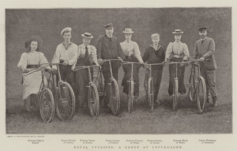 Royal Cyclists, egy csoport Koppenhágában alkotó: English Photographer