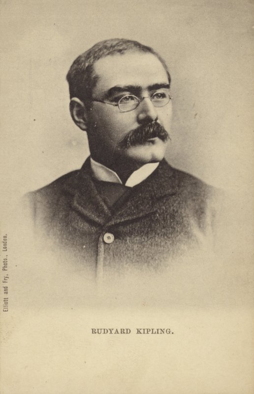Rudyard Kipling (1865-1936) angol novellaíró, költő és regényíró alkotó: English Photographer