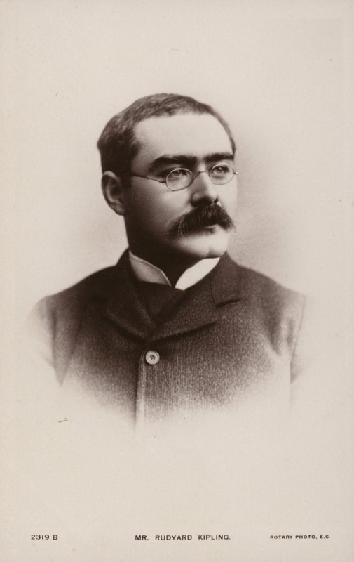 Rudyard Kipling (1865-1936) angol novellaíró, költő és regényíró alkotó: English Photographer