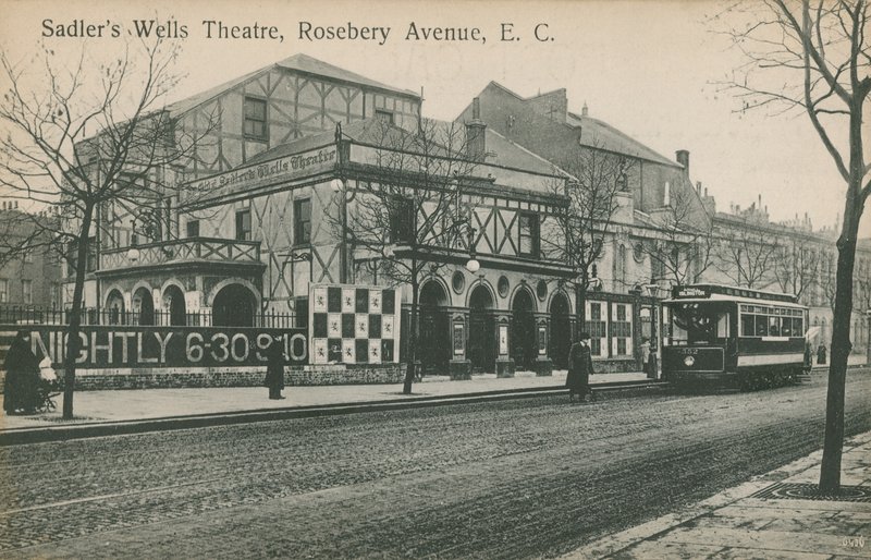 Sadlers Wells Színház, Rosebery Avenue, London alkotó: English Photographer