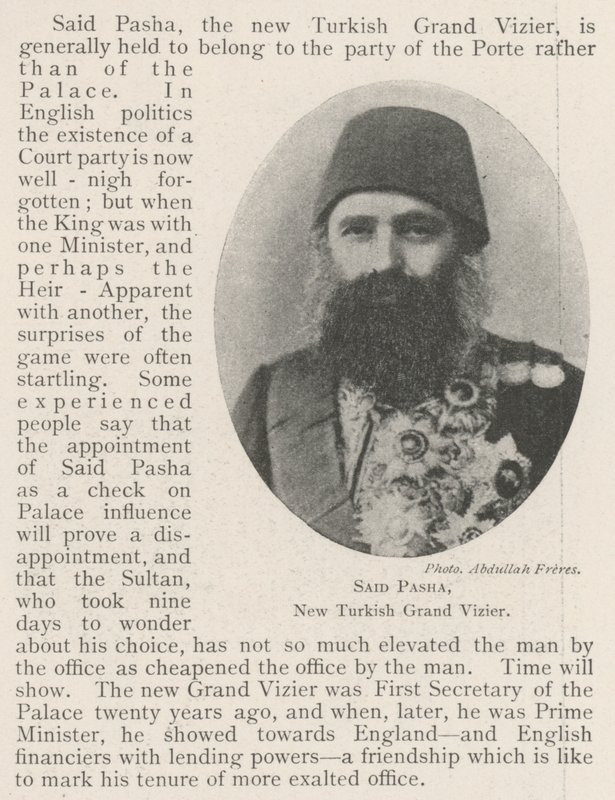– mondta pasa, új török nagyvezír alkotó: English Photographer