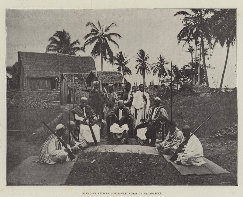 Sakalava Princes, Madagaszkár északnyugati partja alkotó: English Photographer