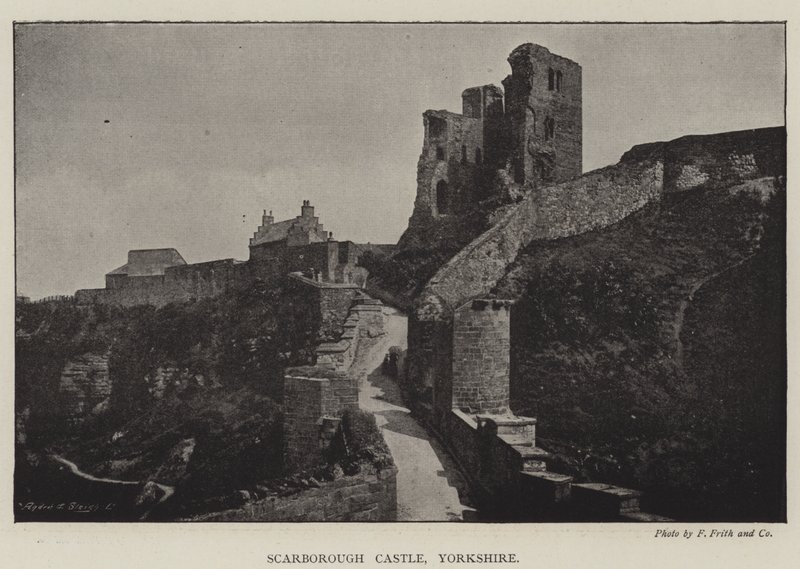 Scarborough kastély, Yorkshire alkotó: English Photographer