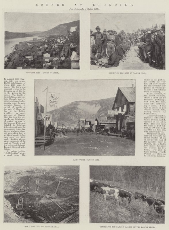 Jelenetek Klondike-ban alkotó: English Photographer