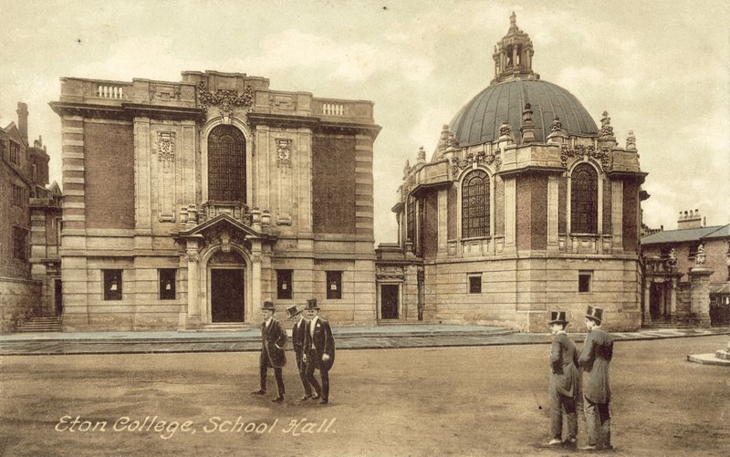 School Hall, Eton College (színes fotó) alkotó: English Photographer