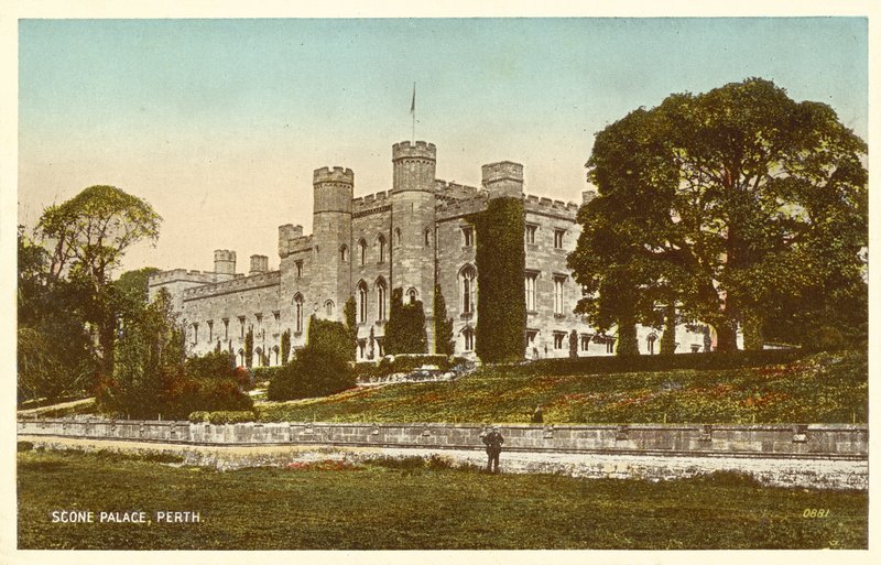 Scone Palace, Perth, Skócia (színes fotó) alkotó: English Photographer