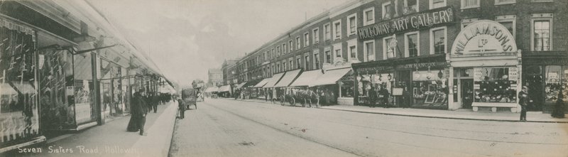 Seven Sisters Road, Holloway, London alkotó: English Photographer