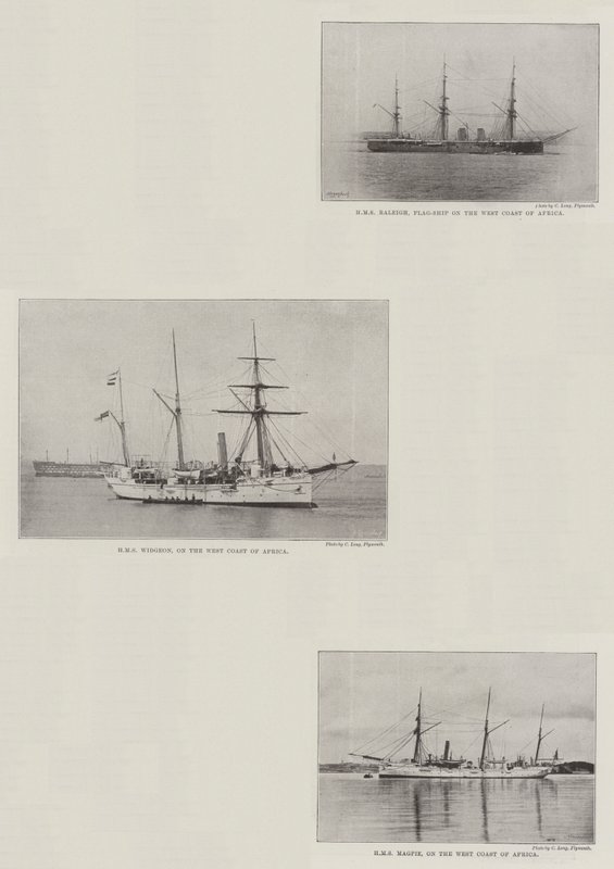 A Királyi Haditengerészet hajói alkotó: English Photographer