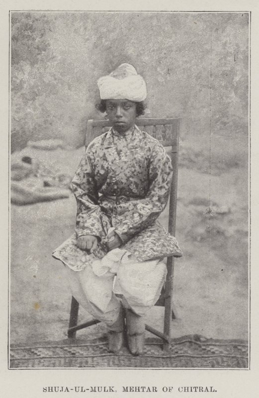Shuja-ul-Mulk, Chitral dögevője alkotó: English Photographer