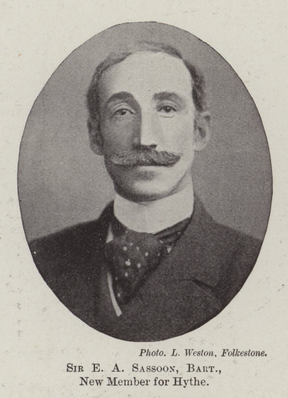 Sir E A Sassoon, Baronet, a Hythe új tagja alkotó: English Photographer