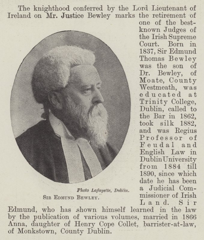 Sir Edmund Bewley alkotó: English Photographer