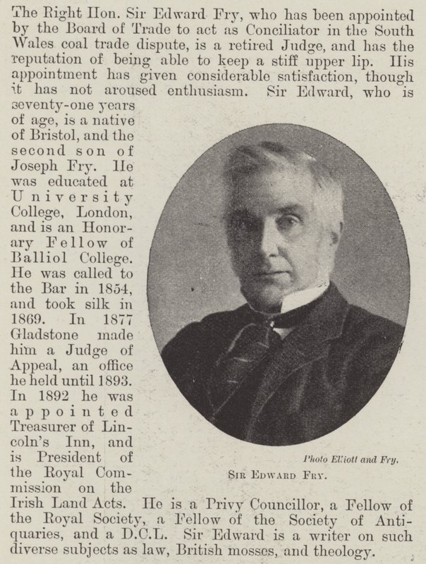 Sir Edward Fry alkotó: English Photographer