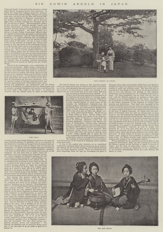 Sir Edwin Arnold Japánban alkotó: English Photographer