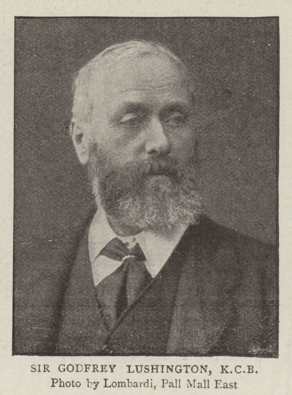 Sir Godfrey Lushington, KCB alkotó: English Photographer